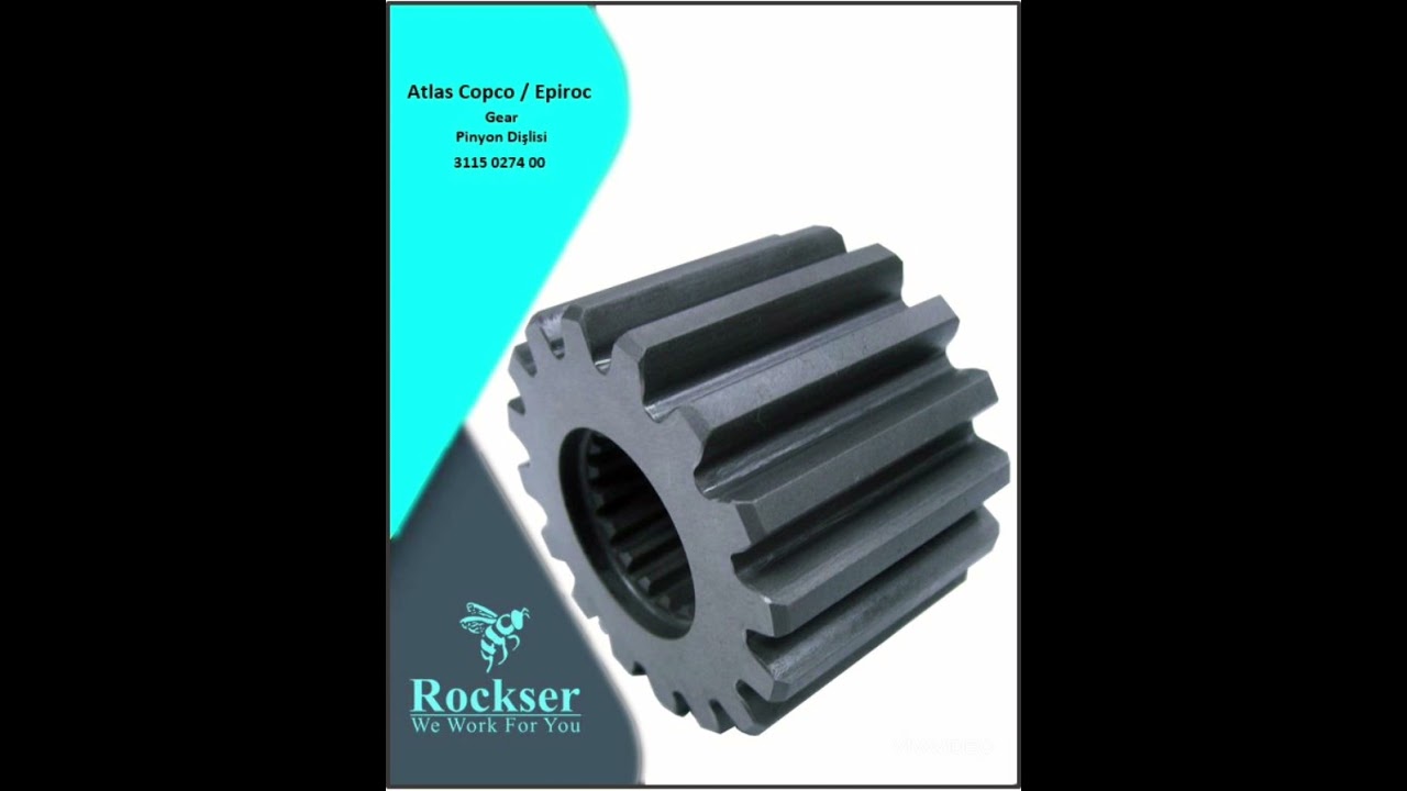 3115 0274 00 - Gear / Pinyon Dişlisi www.rockser.com.tr 