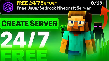 How to Make FREE 24/7 Java + PE/Bedrock Server | Best FREE Minecraft Hosting 😱