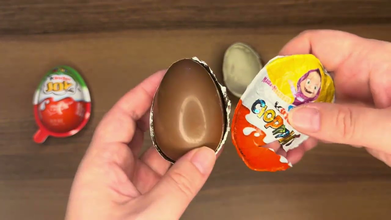 Kinder Surprise Kinder Joy ASMR 🍫🥚 | Kinder Toys