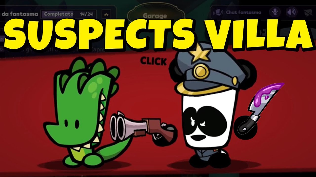 gioco a SUSPECTS VILLA tra YOUTUBER!!! ITA