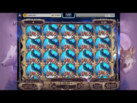 Star Spins Slots - Howling Wilds (30 Seconds)