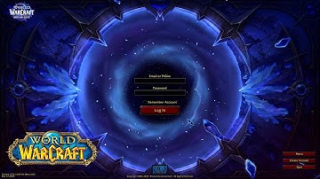 Midnight Login Screen - New Music & Animation | WOW Beta