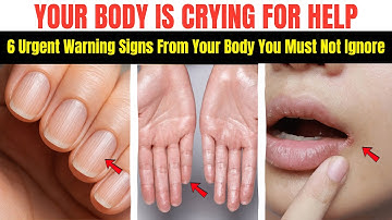 Je negeert dringende waarschuwingssignalen van je lichaam die je niet mag negeren | Je lichaam sc...