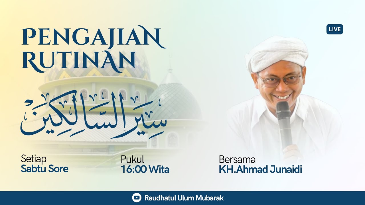 PEMBACAAN KITAB SAIRUSSALIKIN JUZ 4  MAJELIS TA'LIM  RAUDHATUL ULUM  AL MUBARAKAH 
