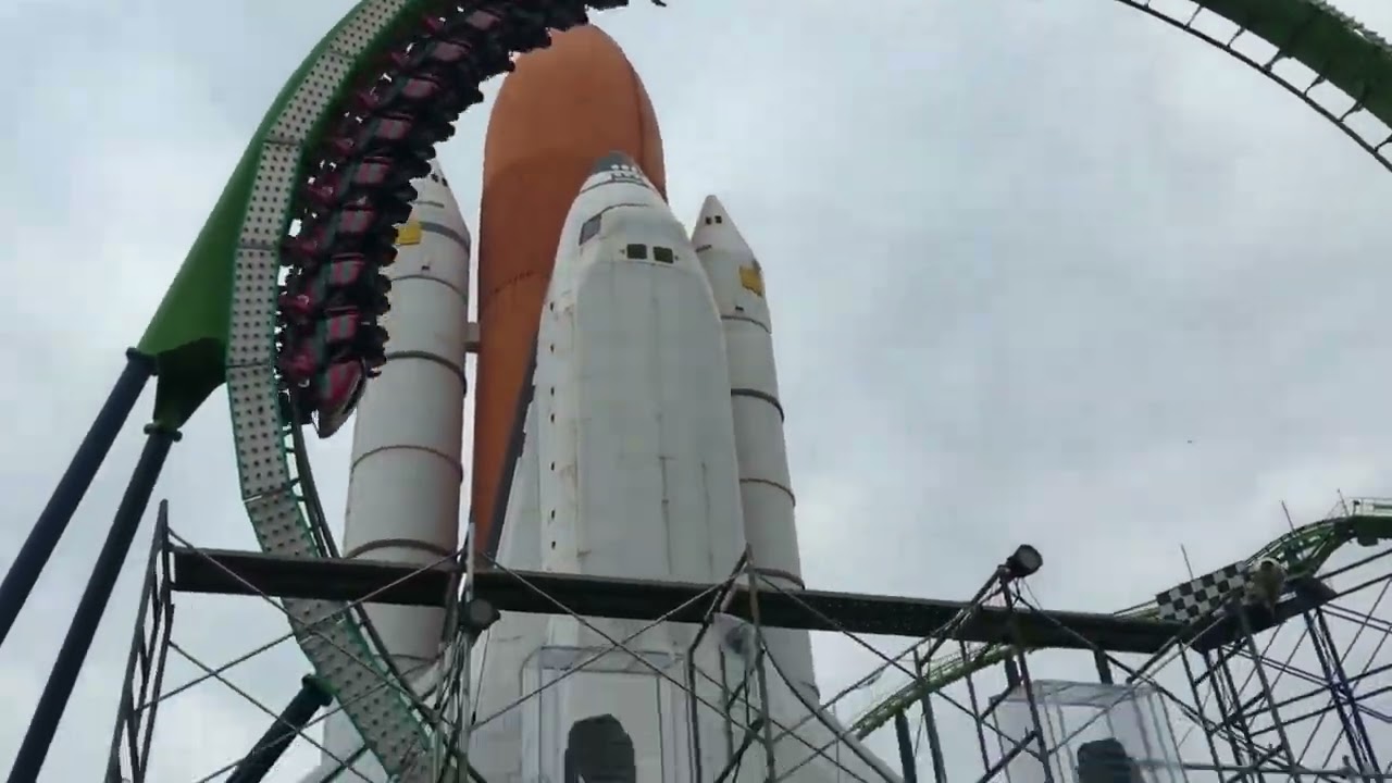 閉園した「スペースワールド」のアトラクション - YouTube
