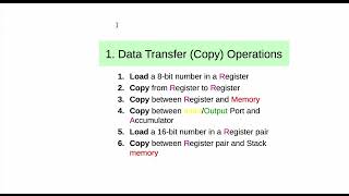 Unit 4 MicroprocessorAssembly language programming of 8085 #microprocessor , #aktu #teacher #online