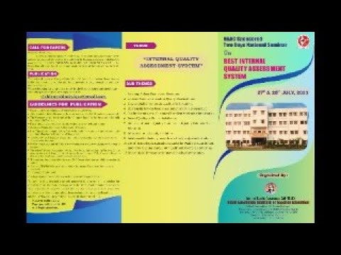 NAAC Sponsored Two Day National Seminar on "Best Internal Quality ...