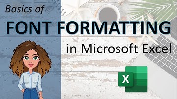 Excel for Beginners: FONT FORMATTING - learn the basics with our FREE tutorial