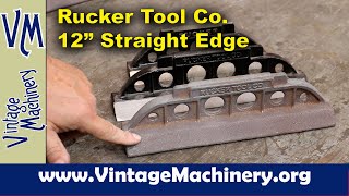 Rucker Tool Co. Straight Edge Castings:  12” Version!