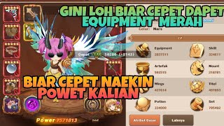 CARA CEPET DAPETIN EQUIPMENT MERAH DI GAME RAINBOW STORY : FANTASY MMORPG screenshot 4