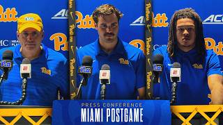 Pitt Football | Postgame vs. Miami | 10.24.26
