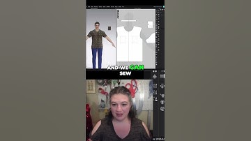 How to Add a Pocket in CLO3D  T-Shirt Design #shorts