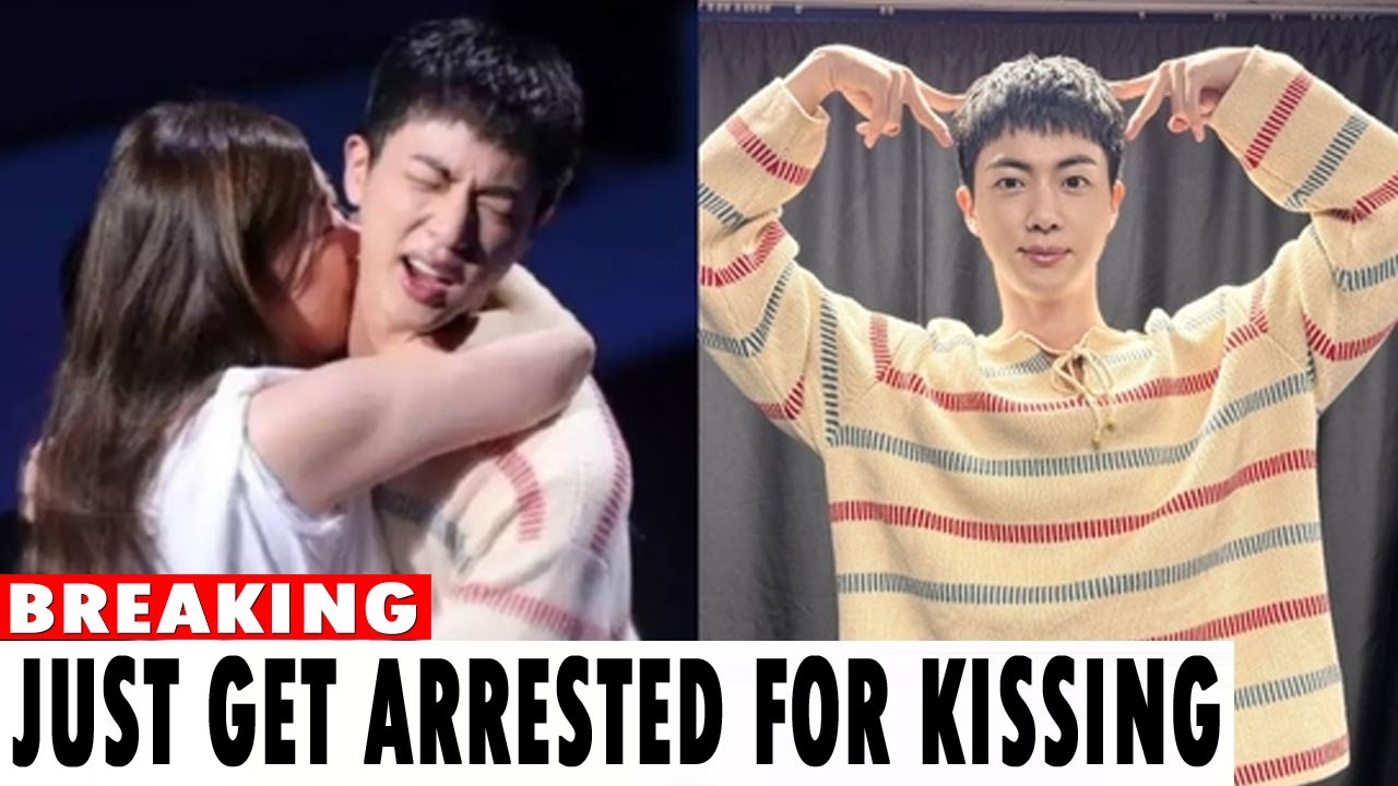 K-Pop Fan Arrested For Kissing BTS Star Jin - YouTube