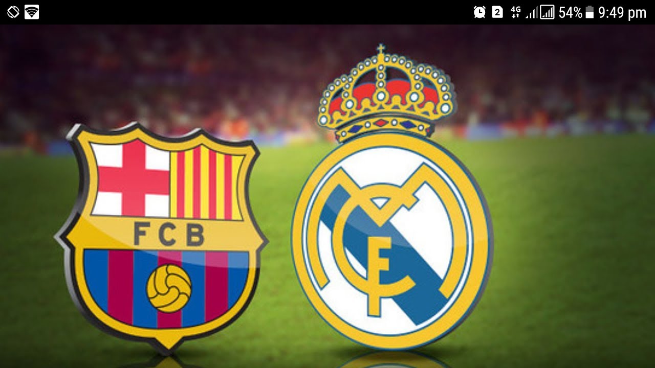 REAL MADRID VS BARCELONA (LIVE L CLASSICO) YouTube