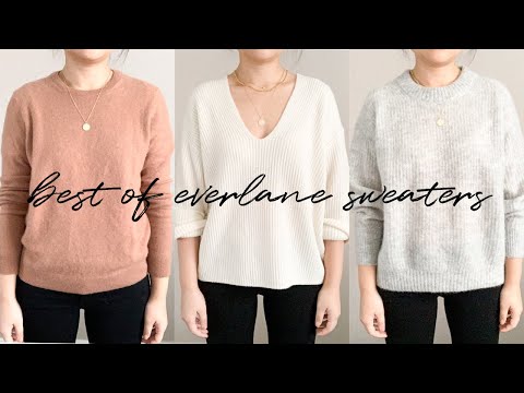 BEST OF EVERLANE SWEATERS (UNDER $100): REVIEW & TRY ON BEST OF EVERLANE SWEATERS (UNDER $100): REVIEW & TRY ON