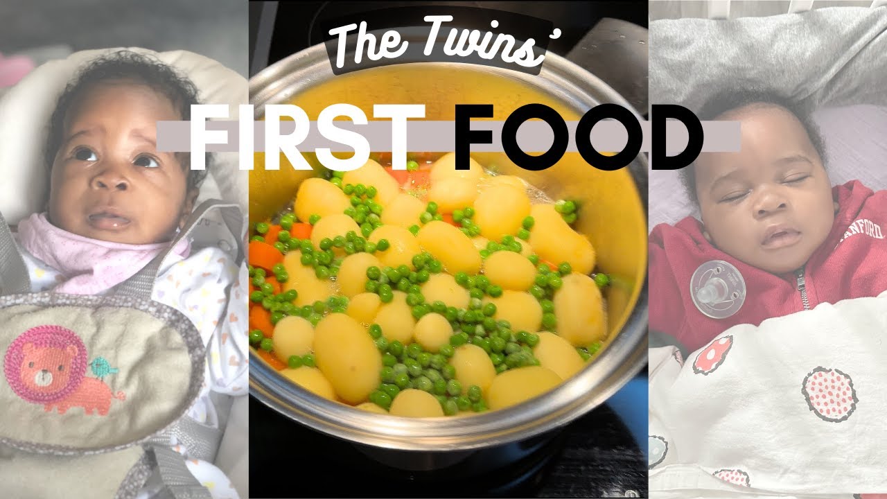 Twin Mom: My Babies’ First Semi-solid Food + Feeding