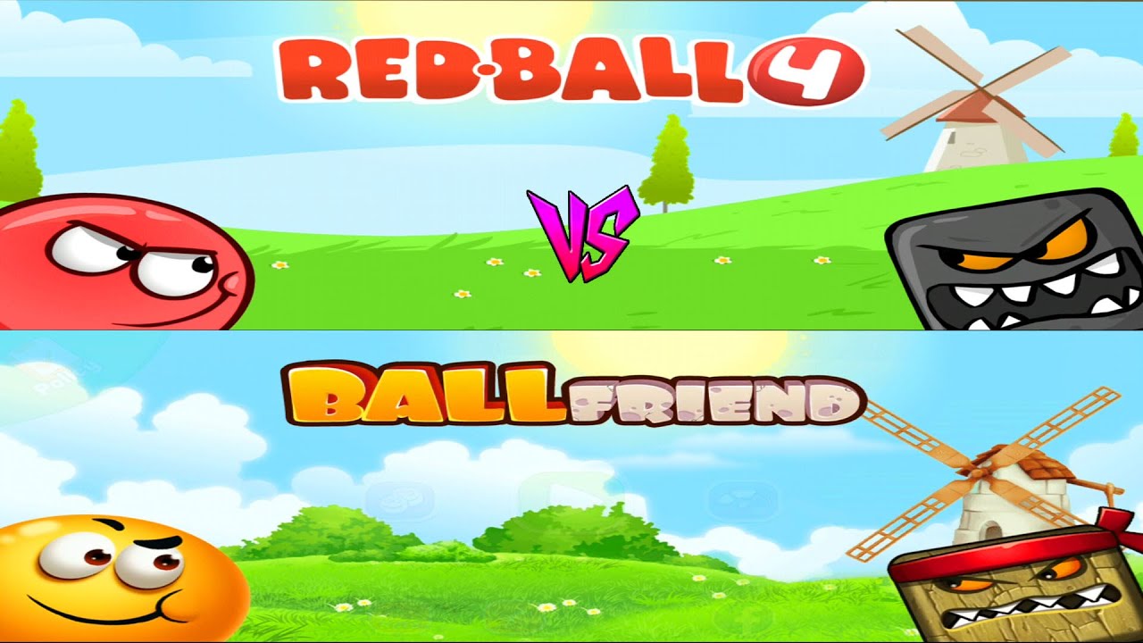 Red Ball 4 vs Ball Friend Gameplay YouTube