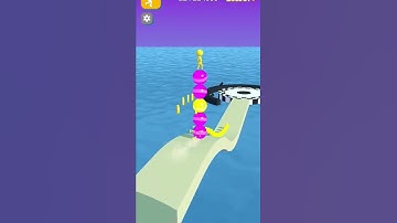 stack rider level 1080 - gameplay walkthrough all levels #shorts #stackrider #gameszone #short