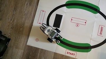 Lego EV3: Line Follower w/ 2 Sensors. (RobotC)