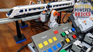 My Computer Controlled Lego Monorail Layout Power Functions Mindstorms Dacta