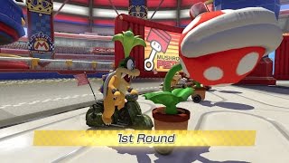 Renegade Roundup on All the Stages in Mario Kart 8 Deluxe (Hard CPU Opponents)