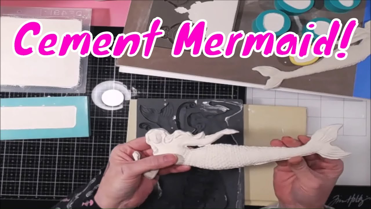 How to use Cement in Molds! - YouTube