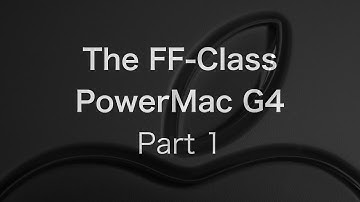 The FF-Class PowerMac G4: Hard Drives, RAM & USB 2.0 [1/2] | The PowerPC Hub