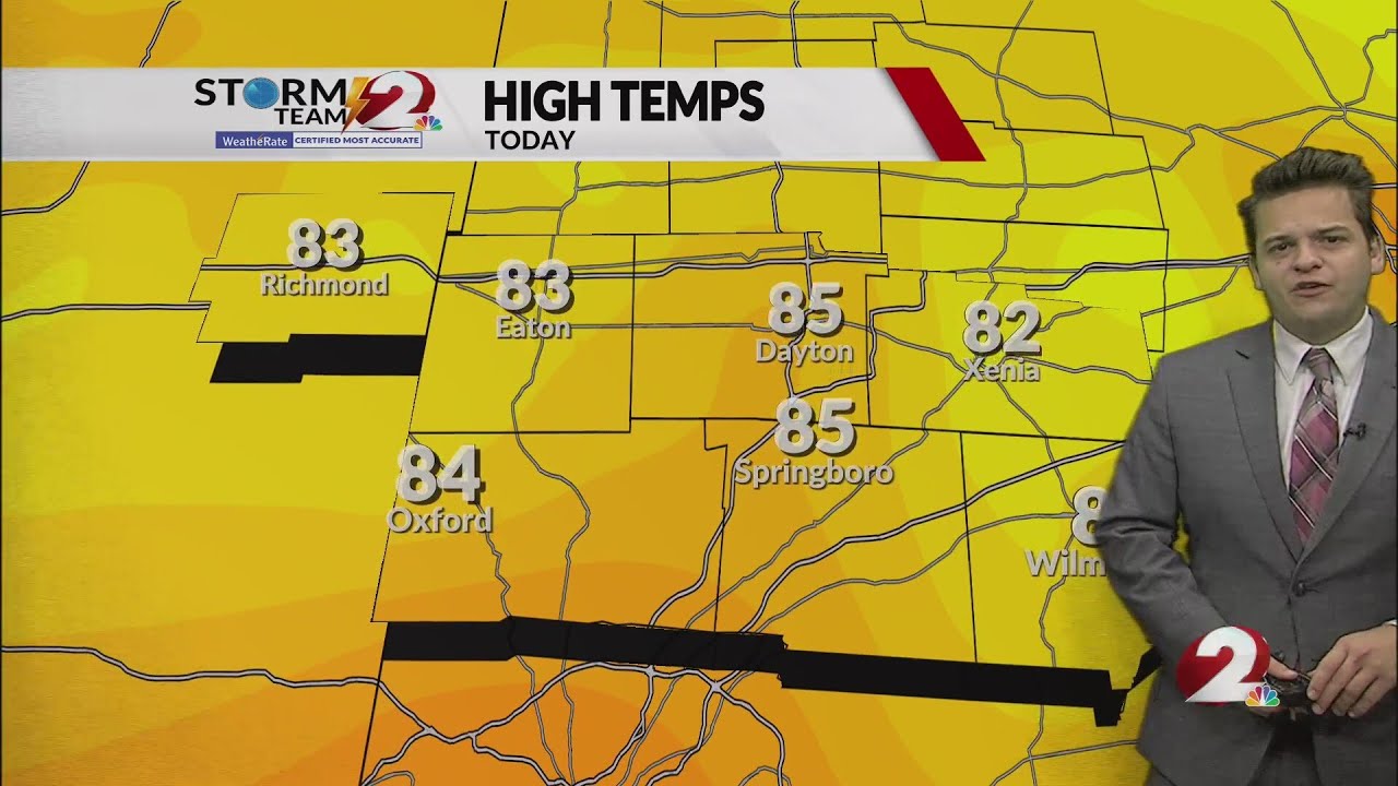 Today's Miami Valley Forecast: 8/1/23 - YouTube