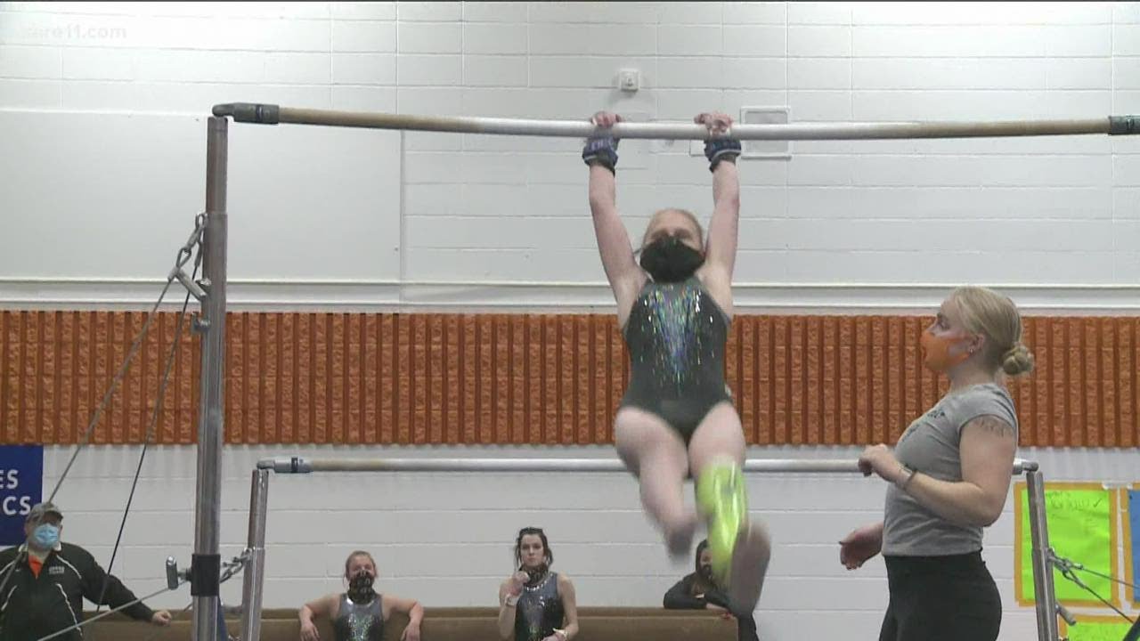 Osseo gymnast Jordan Buerman overcomes Goltz Syndrome to compete in gymnastics