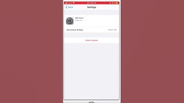How to delete Software Update on iPhone ( Save Space ) #shorts #shortvideo