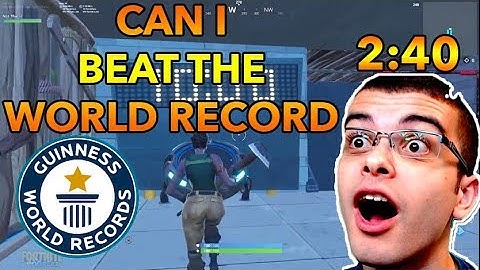 Mongraal Editing Course - Can I Beat The World Record? (2:40 World Record) (Code In Desc)
