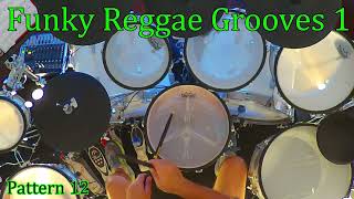 Funky reggae Grooves 1   Pattern 12