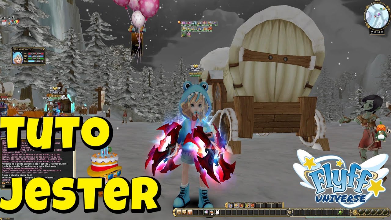 [FLYFF] Let's play le retour [Jester] GUIDE COMPLET ARME ARMURE ...
