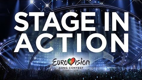 Eurovision Song Contest 2018 - Stage Design in Action