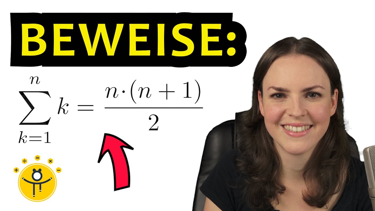 Beweis durch vollständige Induktion, Prinzip der vollst. Induk., mit Beispiel | Mathe by Daniel Jung