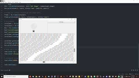 Python and Tkinter Raw Image Data
