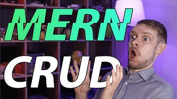 How to make a FULLSTACK CRUD application on MERN stack
