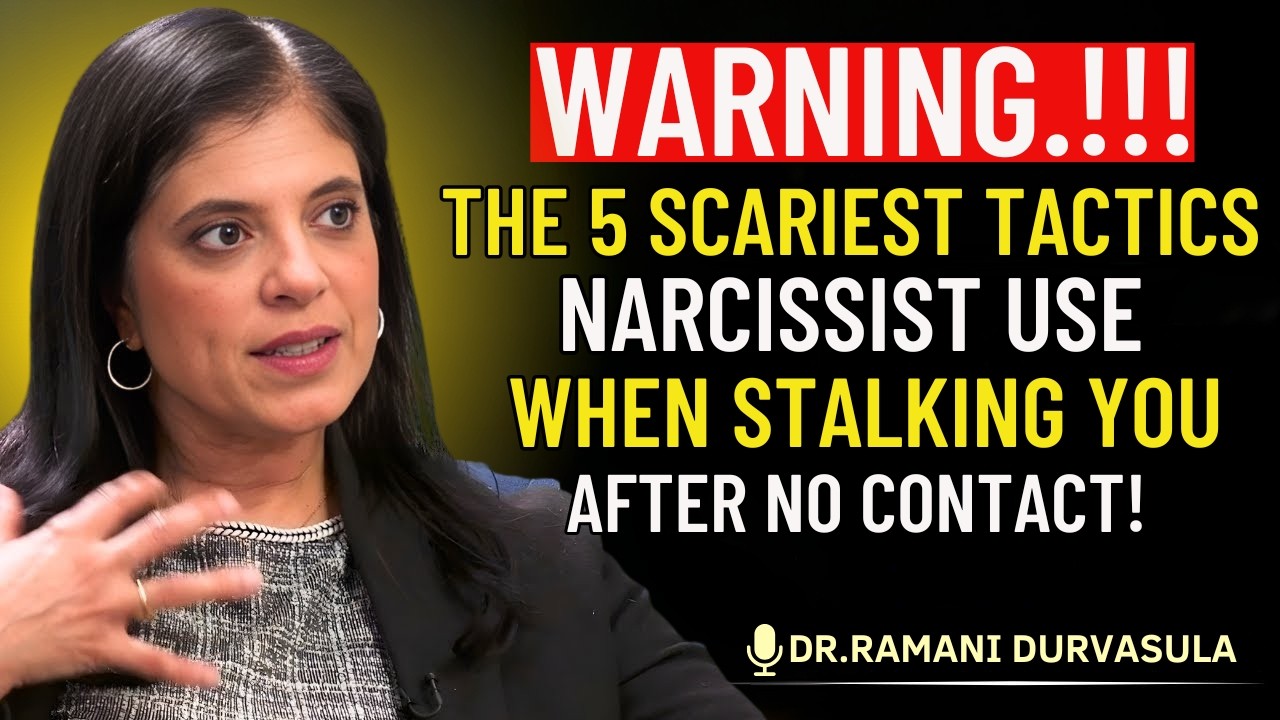 WARNING! The 5 SCARIEST TACTICS Narcissists Use When STALKING You After No Contact.|| Dr. Ramani