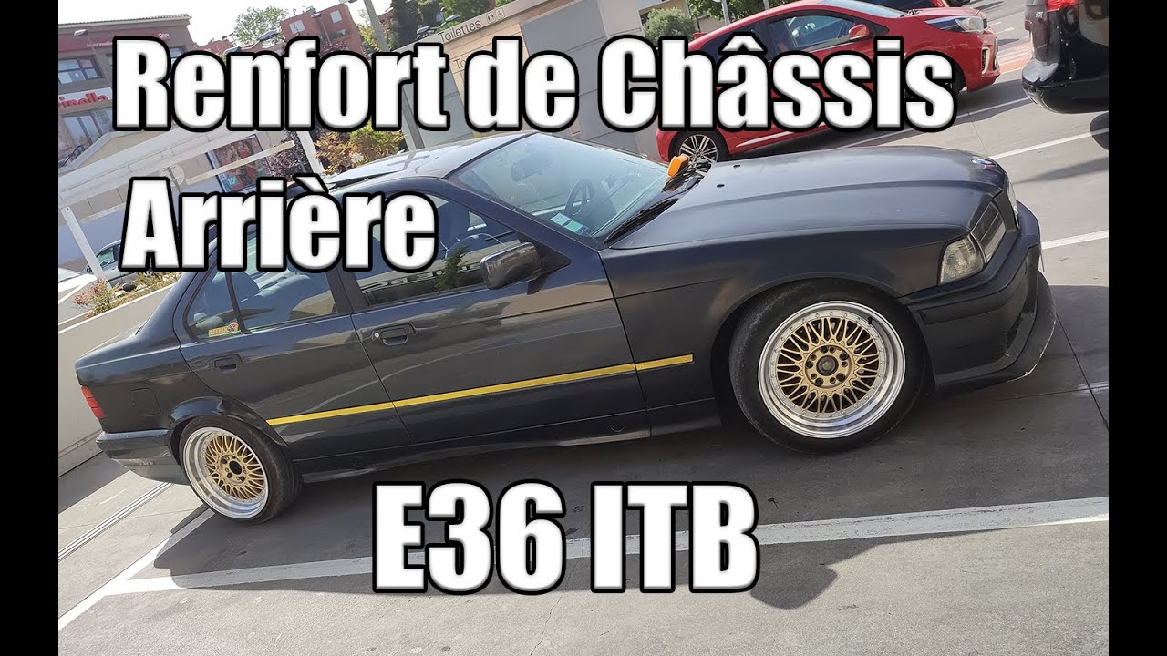 E36 ITB : Renfort de Châssis arrière ! 🔥 au FRD Garage 🔧🔩