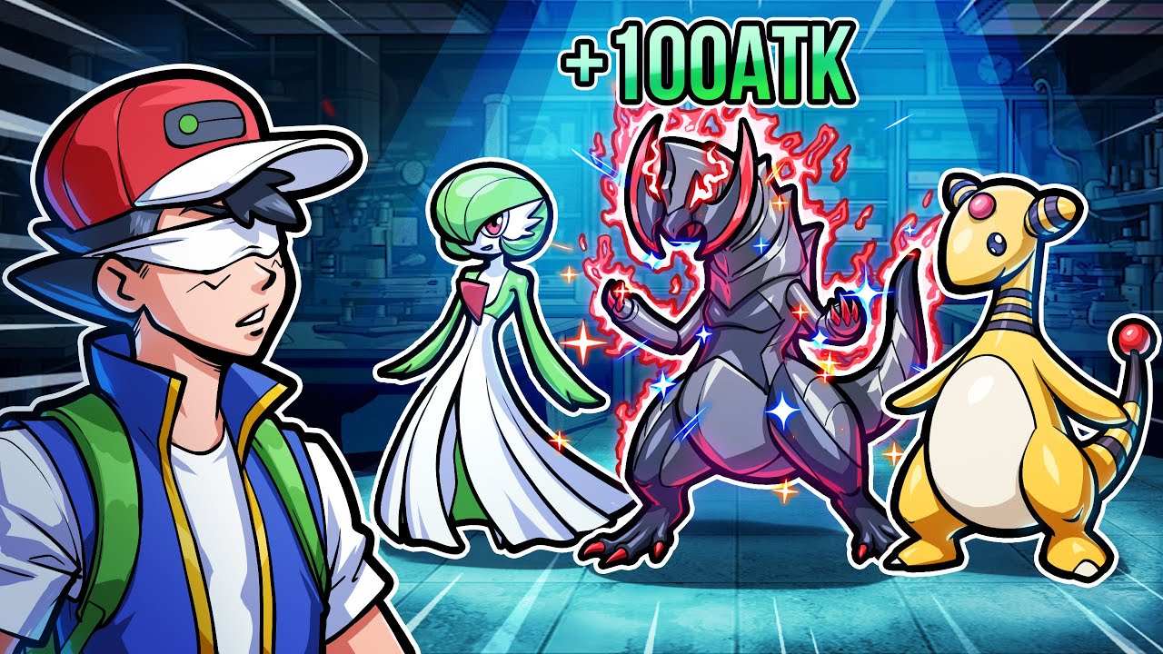 Blindly Choose Your Pokémon, BUT Shinies Get a BUFF!
