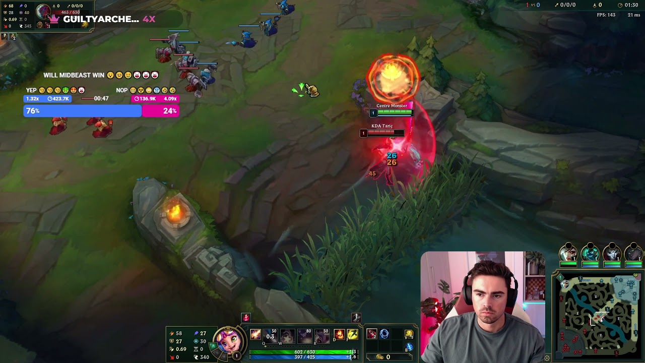 level 1 yone vs level 1 zoe ft. midbeast