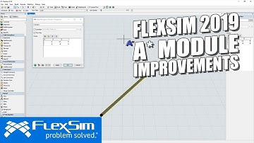 FlexSim 2019: A* Module Improvements
