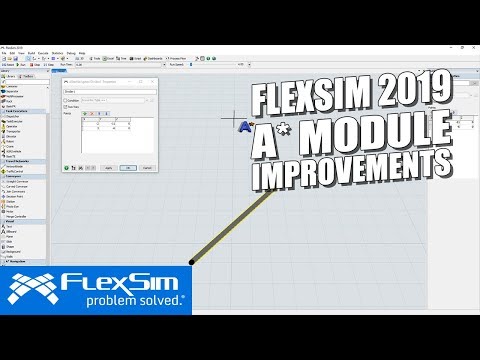 FlexSim 2019: A*