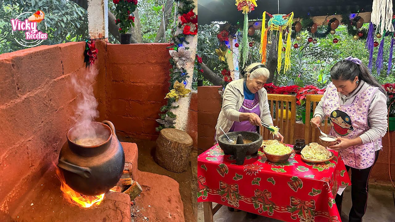 No Sé Que Haría Sin Ella Comimos Bien Rico Quesadillas y Ponche de Frutas