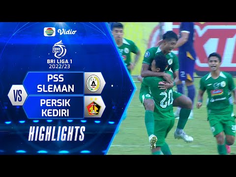 Highlights - PSS Sleman VS PERSIK Kediri | BRI Liga 1 2022/2023