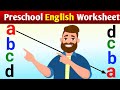 Match The Letters With Their Pairs l abcd l Preschool english l Match The Alphabet l Alphabet Song