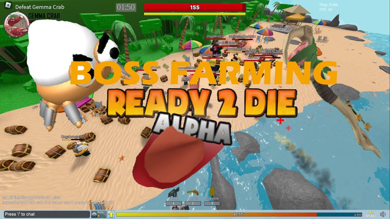 READY 2 DIE SUMMER EVENT SHANANIGANS - Roblox R2D
