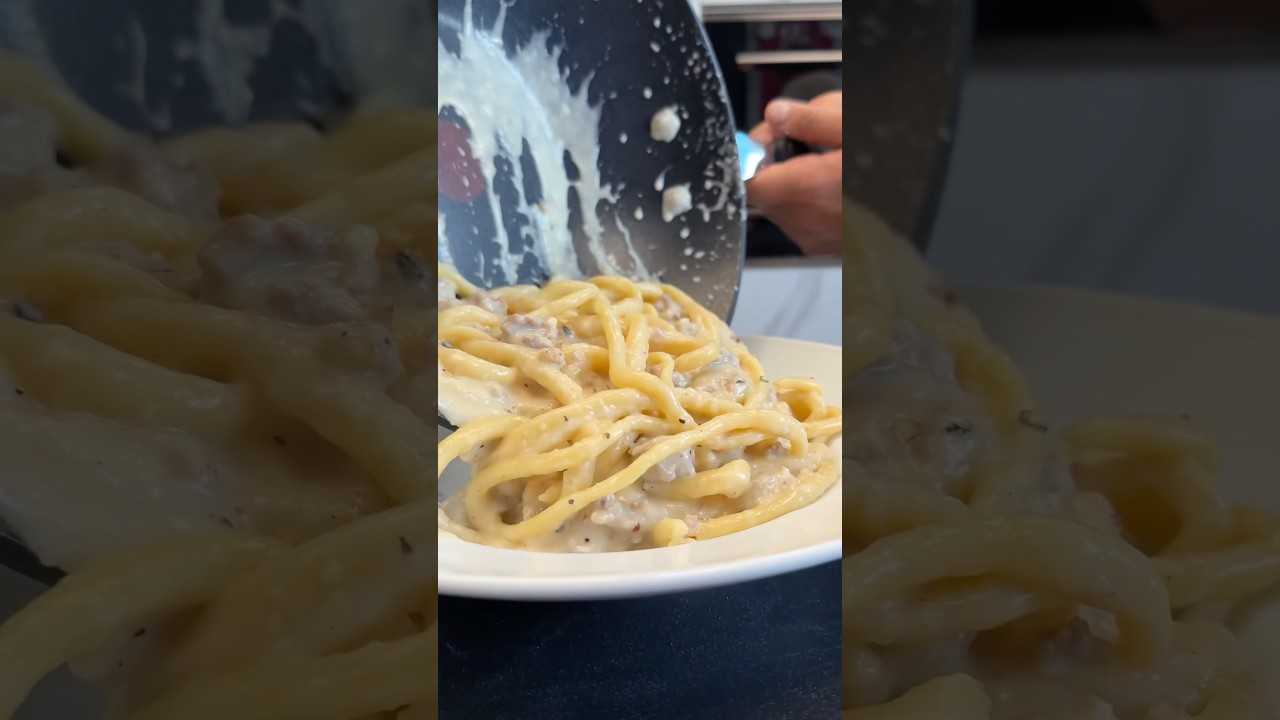 Pici Cacio e Salsiccia