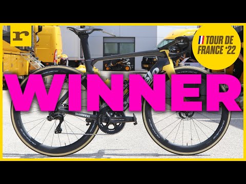 The Tour de France winning bike! Jumbo Visma&#039;s UNRELEASED Cervelo S5