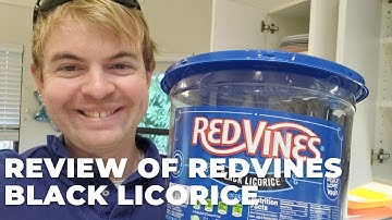 Review of Red Vines Black Licorice